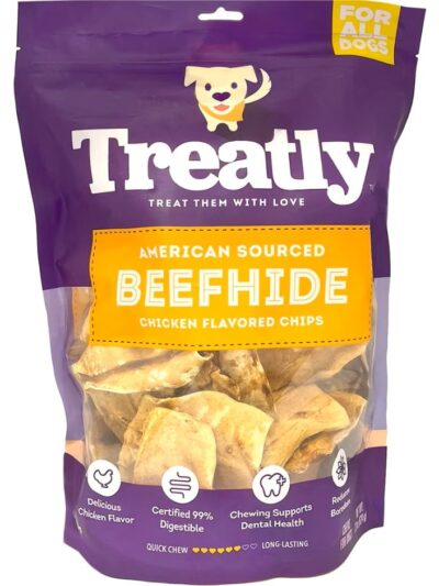 Treatly American Beefhide Chips Chicken 22oz.