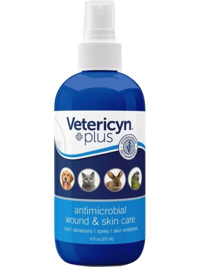 Vetericyn Plus Antimicrobial Wound & Skin Care 8oz.