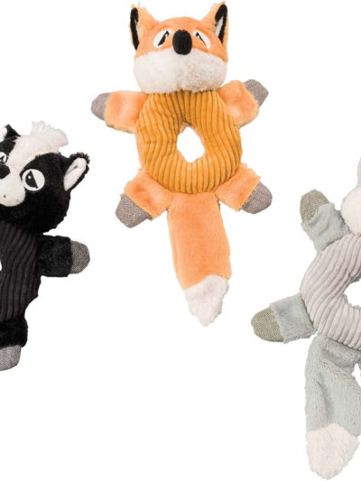 Spot Donut Crinklers Dog Toy Assorted 13 In