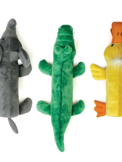 Spot Squeaker Bottle Critters Dog Toy Assorted 13 In