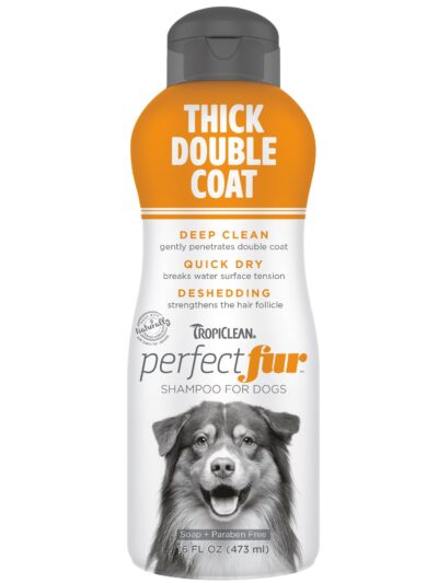 TropiClean PerfectFur Thick Double Coat Shampoo for Dogs 1ea/16 oz