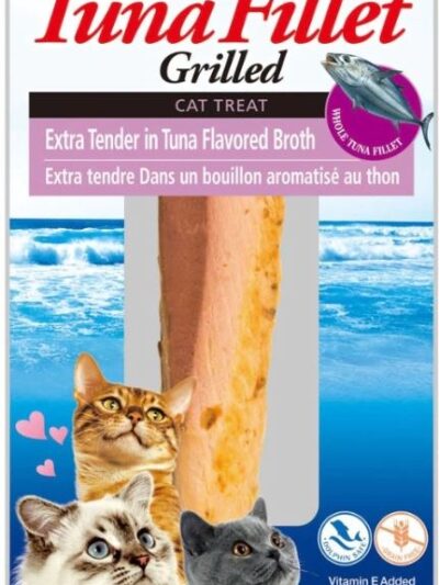 Inaba Tuna Fillet Grilled Xtender with Flavored Broth Tuna .52oz. (Case of 6)