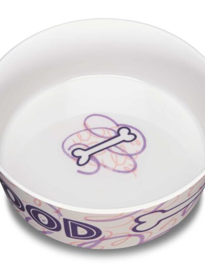 Loving Pets Dolce Moderna Bowl Food & Water  1ea/SM
