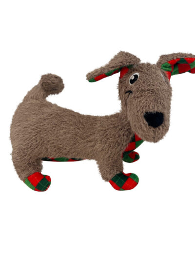 KONG Holiday PupSqueaks Tucker Dog Toy 1ea/MD
