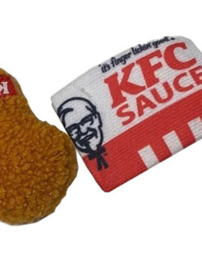 Spot Kentucky Fried Chicken Sauce Pack/Drumstick w/ Catnip 1ea/2 pk