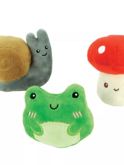 Coastal Li'l Pals 3 Pack Dog Toy Combo-Secret Garden