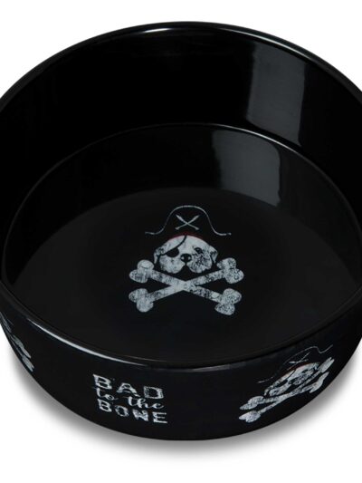 Loving Pets Dolce Moderna Bowl Bad to the Bone 1ea/LG