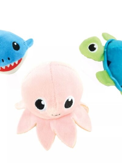 Coastal Li'l Pals 3 Pack Dog Toy Combo-Under the Sea